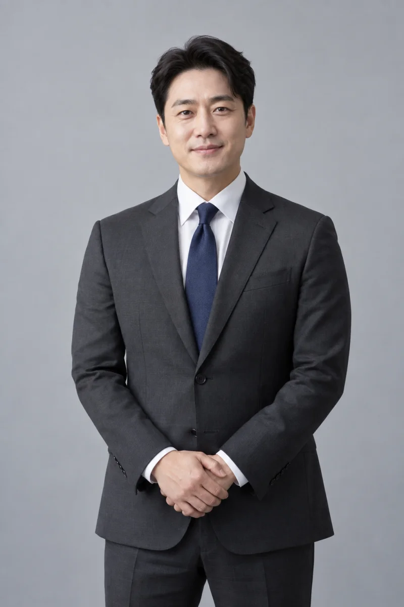 가상 변호사 강도윤의 AI 생성 프로필 사진