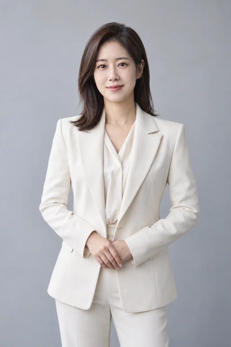 가상 변호사 윤서하의 AI 생성 프로필 사진
